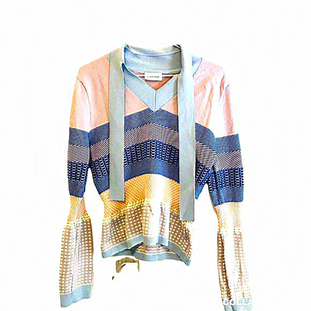 Esque Stretch Knit Sweater